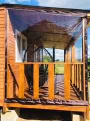 Фото отзыва о товаре Подвесное кресло-кокон SEVILLA COMFORT коричневый  + каркас
