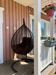 Фото отзыва о товаре Подвесное кресло-кокон Montblanc Comfort (Монблан) коричневый + каркас
