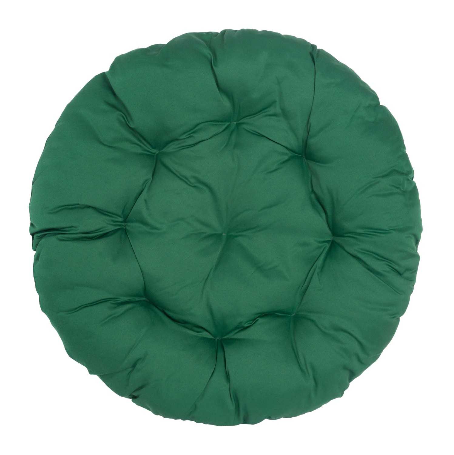 Подушка круглая на кресло Грета 60 см коричневый ВО