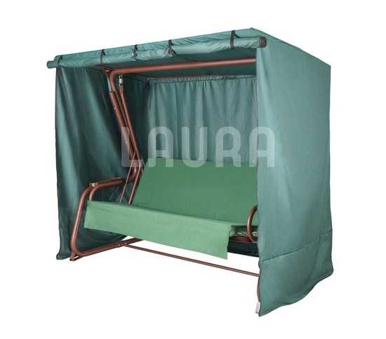 Фото №3 Чехол для садовых качелей с прямой крышей