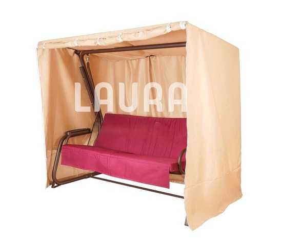 Фото №5 Чехол для садовых качелей с прямой крышей