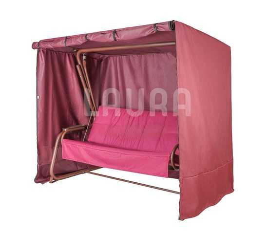 Фото №7 Чехол для садовых качелей с прямой крышей