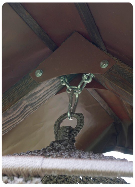 Фото №7 Каркас с крышей КАРАВЕЛЛА для качелей СЕАРА