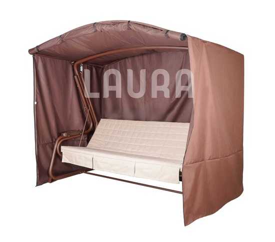 фото Чехол для садовых качелей с дугообразной крышей