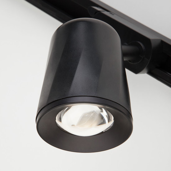 Фото №7 Трековый светодиодный светильник для однофазного шинопровода Joli Черный 9W 4200K LTB19