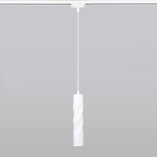 Фото №2 Трековый светодиодный светильник для однофазного шинопровода 50162/1 LED белый 50162/1 LED белый