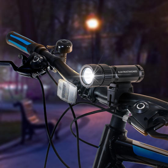 Фото №3 Велофонарь светодиодный со съёмным креплением Vector