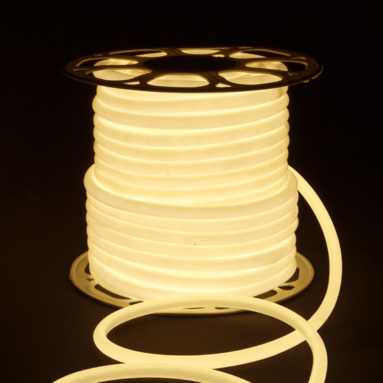 Фото №3 Светодиодный гибкий неон LS003 220V 9.6W 144Led 2835 IP67 16mm 4200K круглый дневной белый
