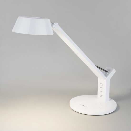 Фото №2 Светодиодная настольная лампа с сенсорным управлением 80426/1 белый