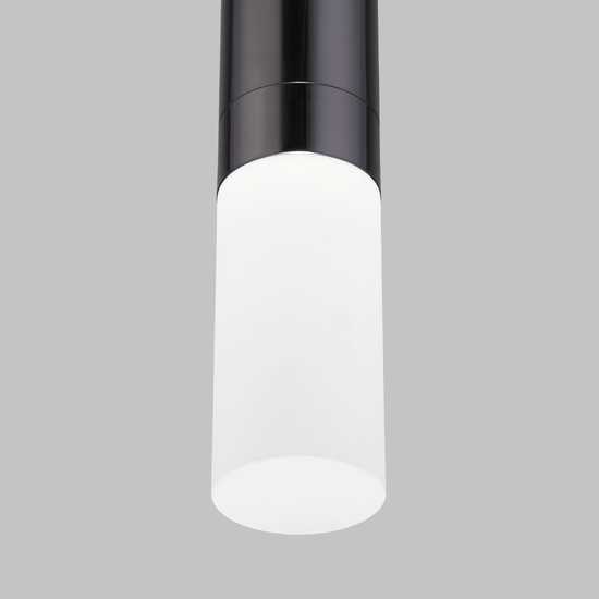 Фото №4 Подвесной светодиодный светильник 50210/1 LED черный жемчуг