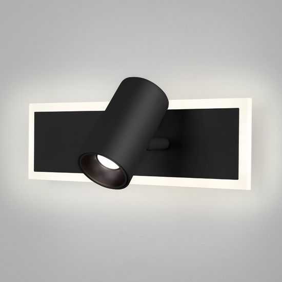 Фото №2 Настенный светодиодный светильник 20127/1 LED черный