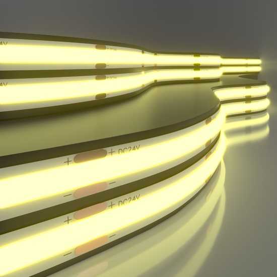 Фото №2 Светодиодная лента Лента светодиодная 24V 11W 352Led COB IP20 теплый белый, 5м