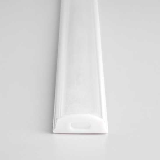 Фото №4 Гибкий алюминиевый профиль белый/белый для светодиодной ленты LL-2-ALP012