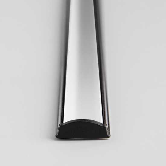 Фото №4 Гибкий алюминиевый профиль черный/белый для светодиодной ленты LL-2-ALP012