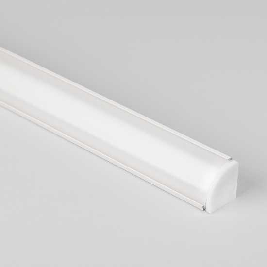Фото №3 Угловой алюминиевый профиль белый/белый для светодиодной ленты LL-2-ALP008