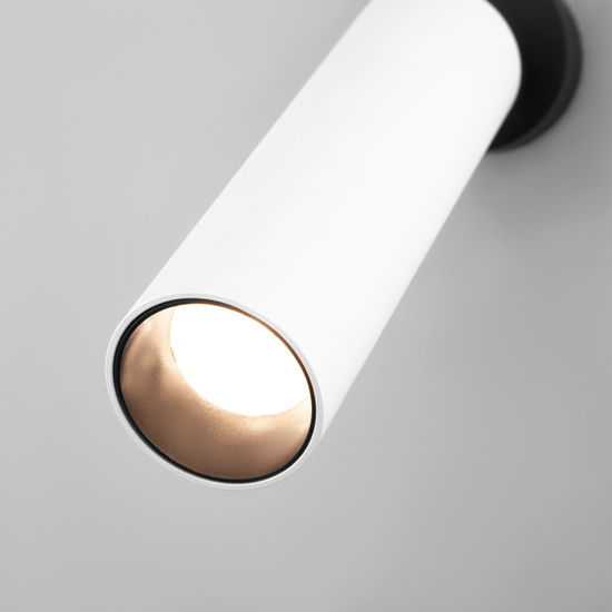 Фото №3 Светодиодный светильник 20128/1 LED белый/черный