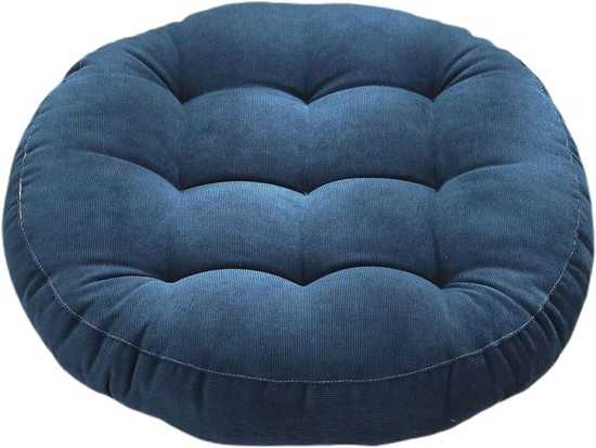 Фото №12 Подушка для кресла, напольная подушка, круглая