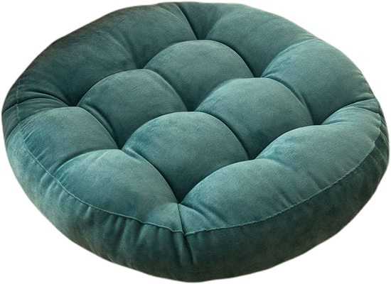 Фото №11 Подушка для кресла, напольная подушка, круглая