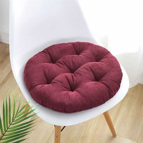 Фото №4 Подушка для кресла, напольная подушка, круглая