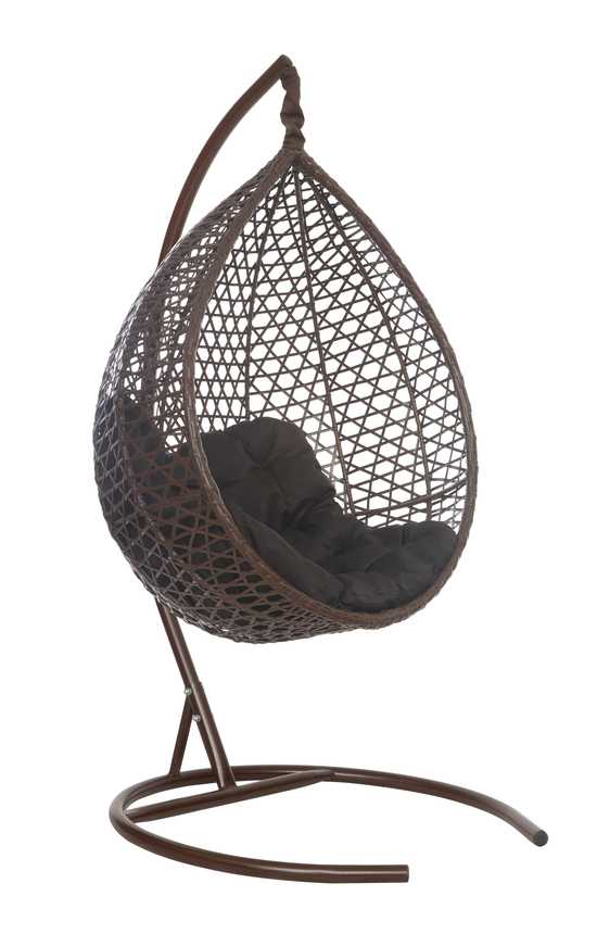 Фото №18 Подвесное кресло-кокон Montblanc (Монблан) коричневый + каркас