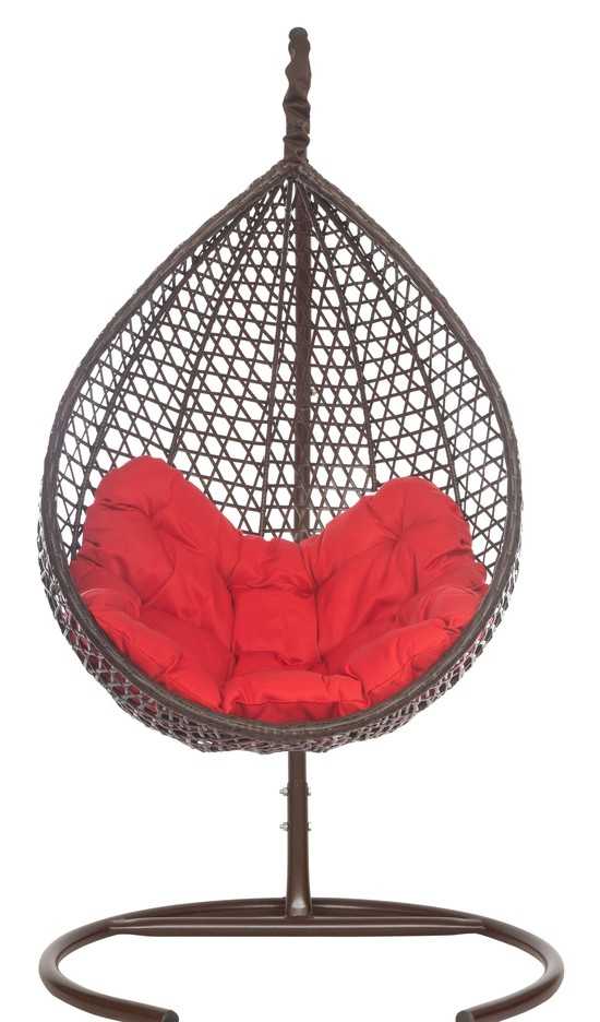 Фото №8 Подвесное кресло-кокон Montblanc (Монблан) коричневый + каркас