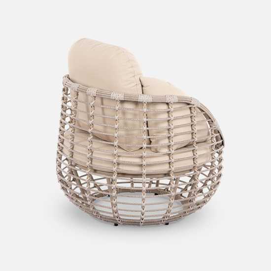 Фото №30 Комплект обеденный ЛОТУС из искусственного ротанга