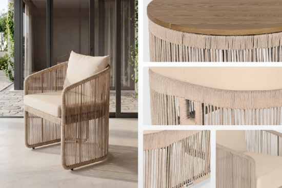 Фото №4 Комплект уличной мебели из роупа ФЛЕКТОР