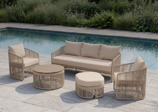 Фото №3 Комплект уличной мебели из роупа ФЛЕКТОР