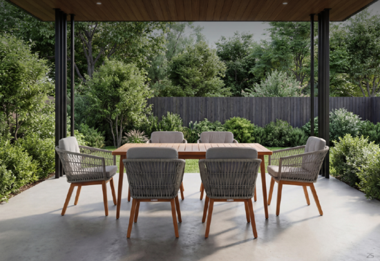 Фото №3 Комплект обеденный ЛЕТТО из искусственного ротанга