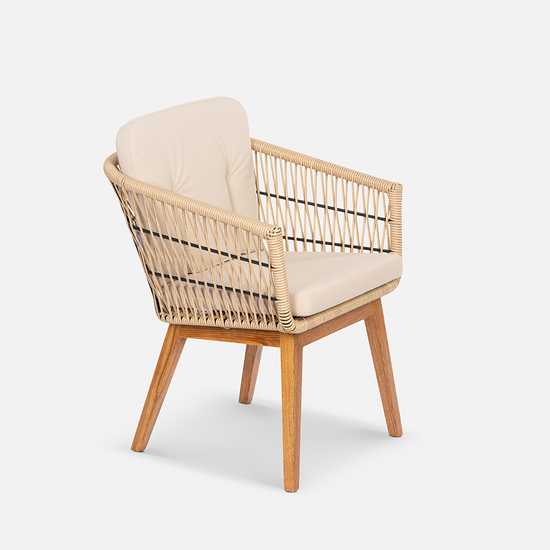 Фото №8 Комплект обеденный ЛЕТТО из искусственного ротанга