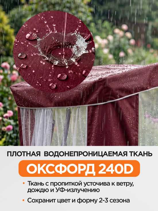 Фото №3 Тент-шатер + москитная сетка для качелей Венеция/Артемида 210 х 140 х 200 см