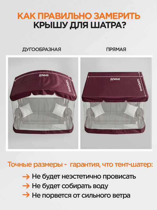 Фото №8 Тент-крыша + москитная сетка для качелей Секвойя 223 х 134 х 170 см