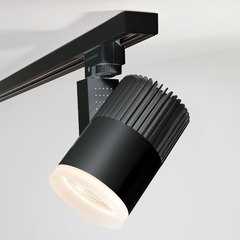 фото Трековый светодиодный светильник для однофазного шинопровода Accord черный 30W 4200K LTB37