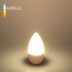 фото Светодиодная лампа Свеча СD  6W 4200K E27 BLE2737