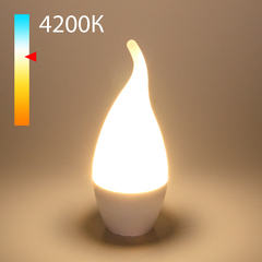 фото Светодиодная лампа Свеча на ветру СDW LED D 8W 4200K E14 BLE1432