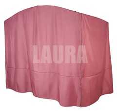 фото Чехол для садовых качелей универсальный с дугообразной крышей (бордовый)