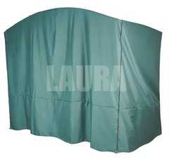 фото Чехол для садовых качелей универсальный с дугообразной крышей (зеленый)