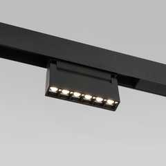 фото Трековый светодиодный светильник Slim Magnetic HL01 6W 4200K черный 85009/01