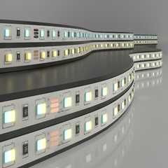 фото Светодиодная лента Лента светодиодная 24V 10W 60LED 5050 IP20 MIX теплый белый/холодный белый, 5м