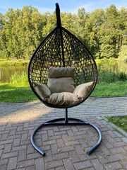 Подвесное кресло-кокон Montblanc (Монблан) коричневый + каркас