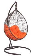 фото Подвесное кресло-кокон SEVILLA RELAX коричневый + каркас