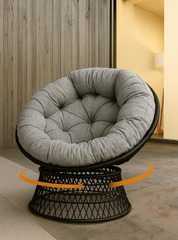 фото Кресло вращающееся ПАПАСАН ПЛЮС SWIVEL черный