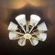 Фото №7 Светильник в стиле лофт с поворотными рожками 70083/8 золото