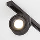 Фото №8 Трековый светодиодный светильник для однофазного шинопровода Klips Черный 15W 4200K LTB21