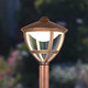 Фото №2 Gala F брауни уличный светодиодный светильник на столбе GL LED 3001F