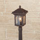 Фото №3 Corvus F капучино уличный светильник на столбе IP44 GL 1021F