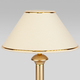Фото №5 Настольная лампа с абажуром 60019/1 перламутровое золото