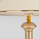 Фото №6 Настольная лампа с абажуром 60019/1 перламутровое золото