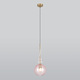 Фото №4 Подвесной светильник со стеклянным плафоном 50192/1 розовый