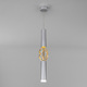 Фото №2 Подвесной светодиодный светильник 50191/1 LED матовое серебро/матовое золото